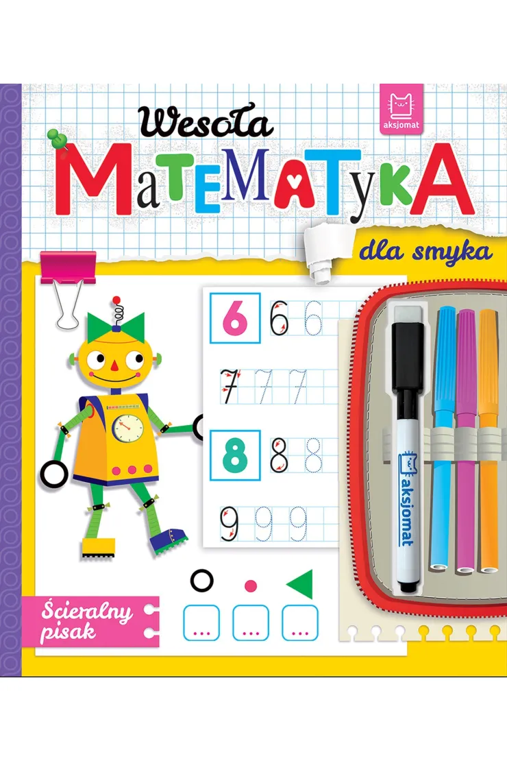 Wesoła matematyka dla smyka. Ścieralny pisak