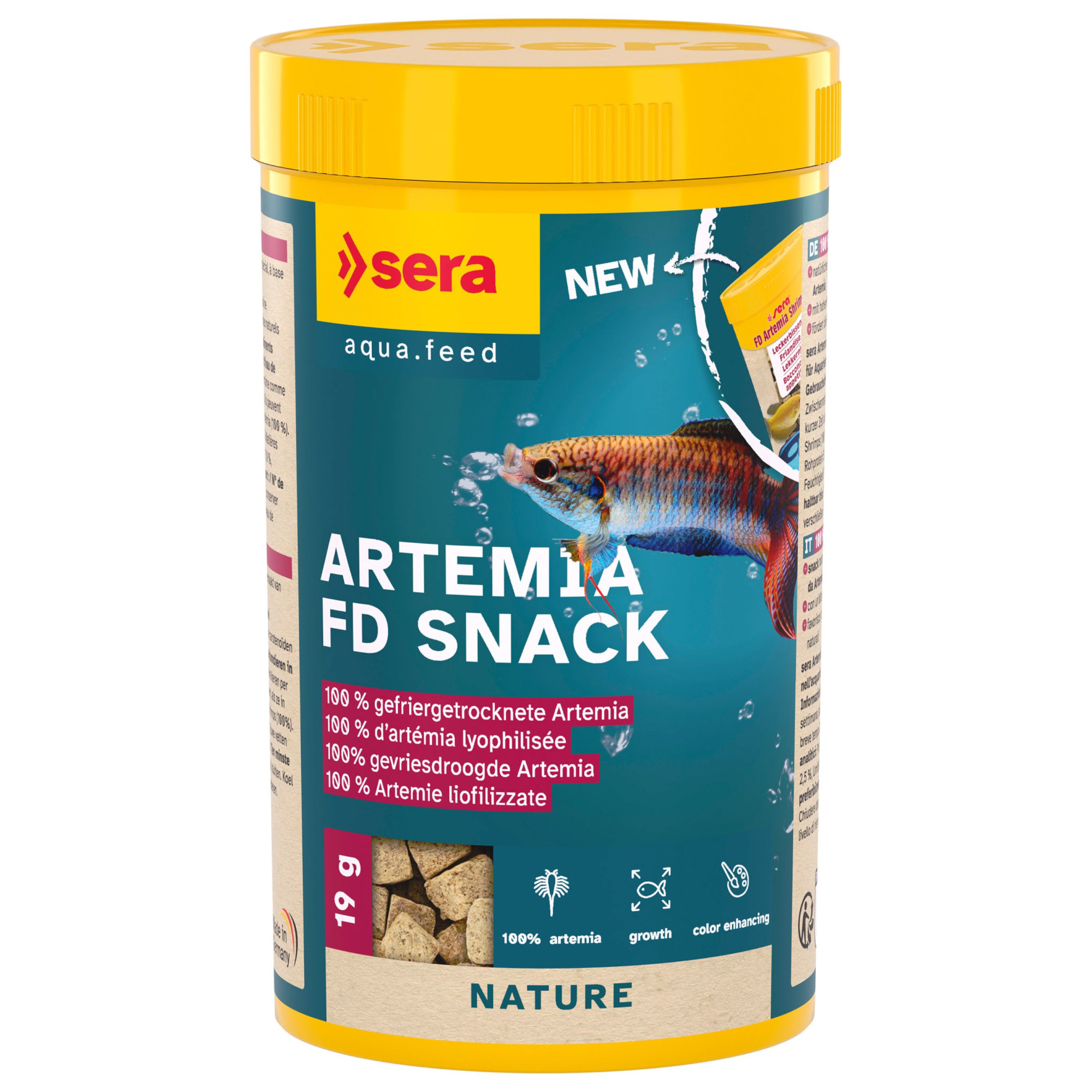 sera FD Artemia krewetki - 250 ml