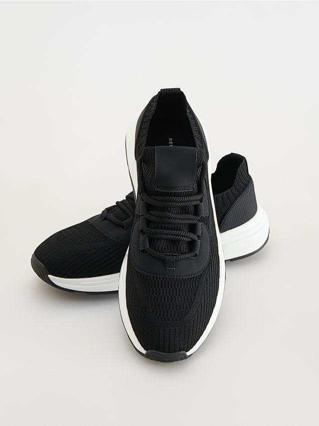 Reserved - Sportowe sneakersy - czarny