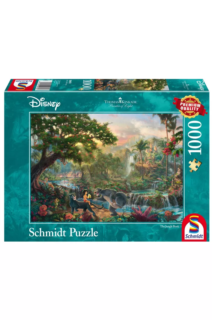 Puzzle 1000 el. Księga dżungli
