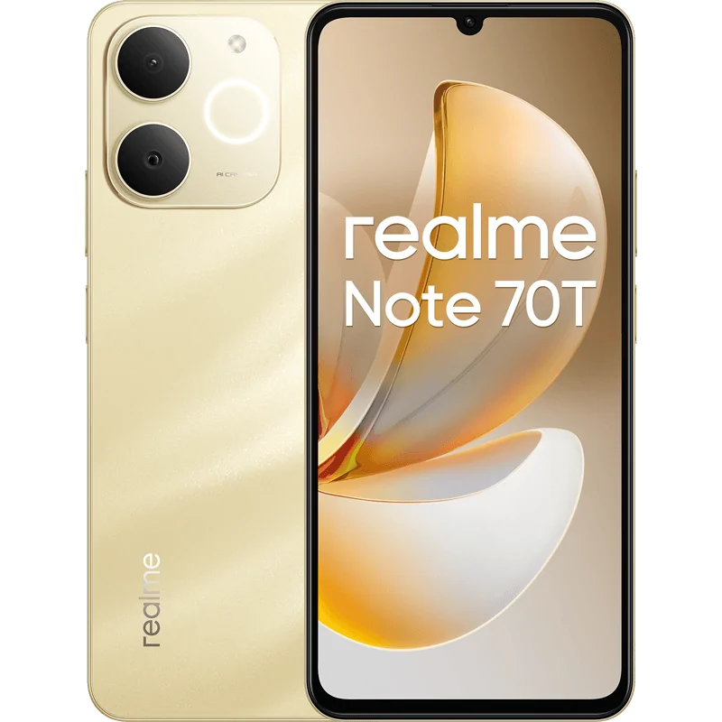 realme Note 70T 4/128GB Złoty
