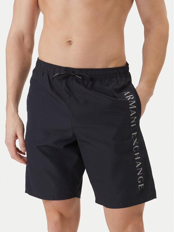 Armani Exchange Szorty kąpielowe XM000835 AF22573 UB101 Granatowy Regular Fit