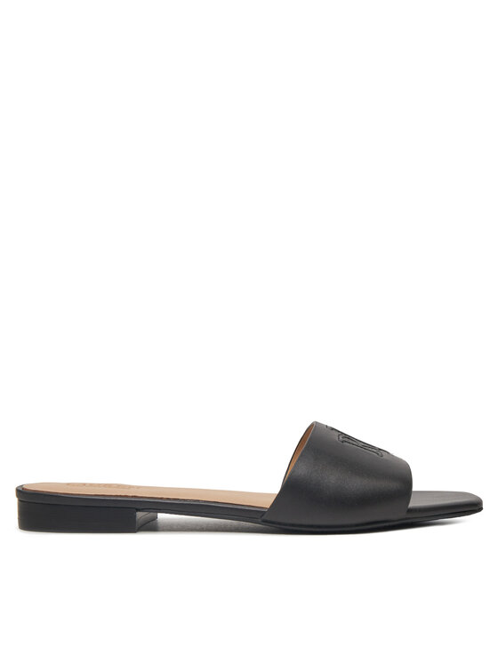 LAUREN RALPH LAUREN Klapki Everley 802959142001 Czarny