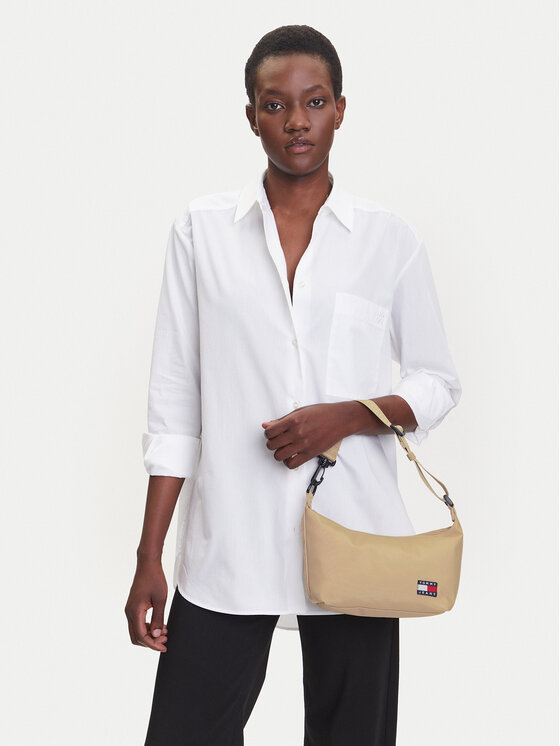 Tommy Jeans Torebka Tjw Ess Daily Shoulder Bag AW0AW17287 Beżowy