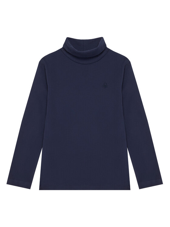 United Colors Of Benetton Bluzka 3DKEG10JU Granatowy Regular Fit