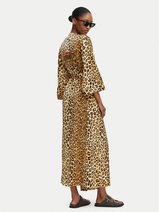 LOLA CASADEMUNT Kimono LS2602005 Brązowy Regular Fit
