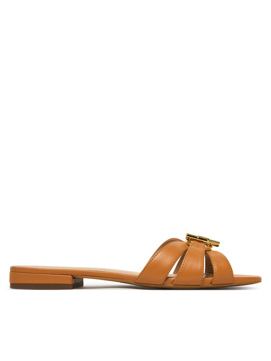 LAUREN RALPH LAUREN Klapki 802982875006 Brązowy