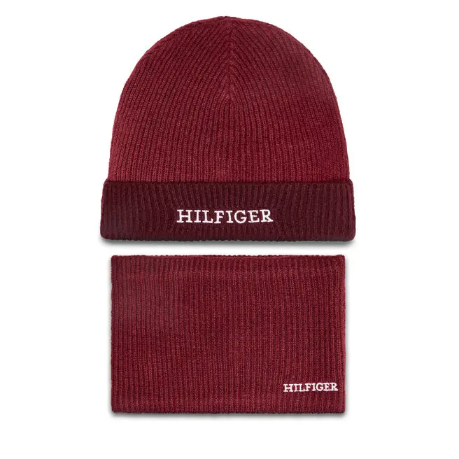 Komplet czapka i komin Tommy Hilfiger