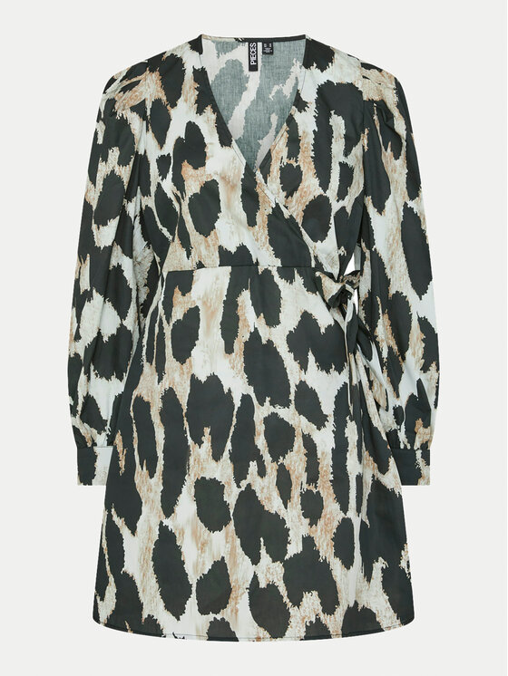 Pieces Sukienka codzienna Jade 17155367 Czarny Loose Fit