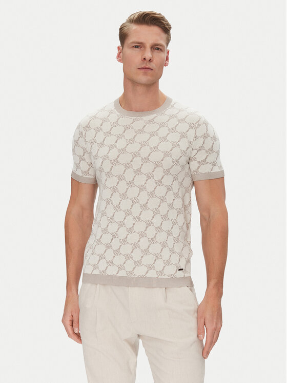 JOOP! T-Shirt 17 JK-17Ravao 30045832 Beżowy Modern Fit