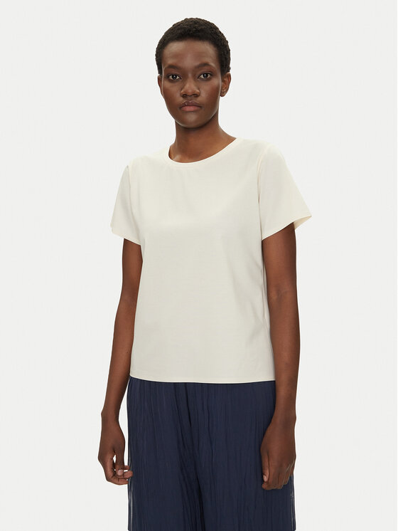Bomboogie T-Shirt TW9081TJTK5 Écru Regular Fit