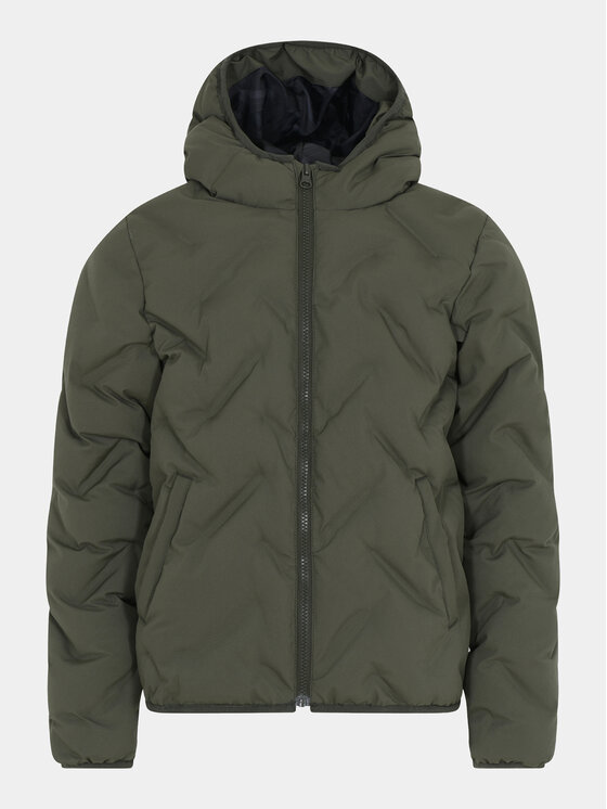 KABOOKI® Kurtka zimowa 14010014 Zielony Regular Fit