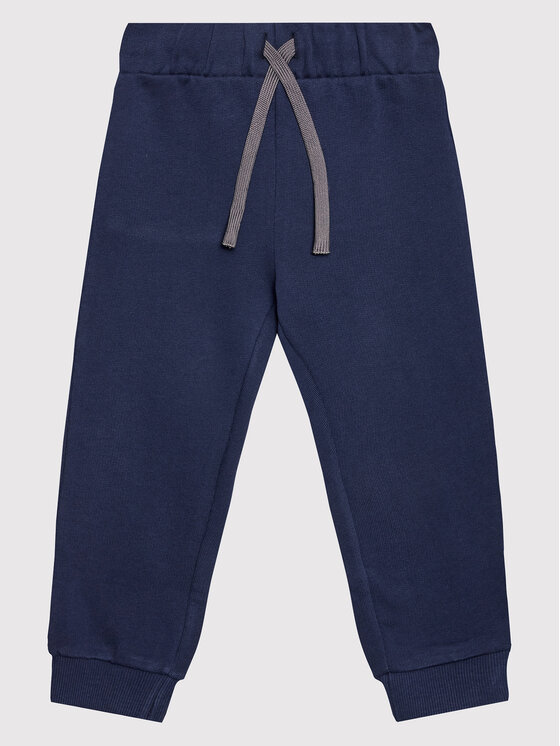 United Colors Of Benetton Spodnie dresowe 3J70GF010 Granatowy Regular Fit