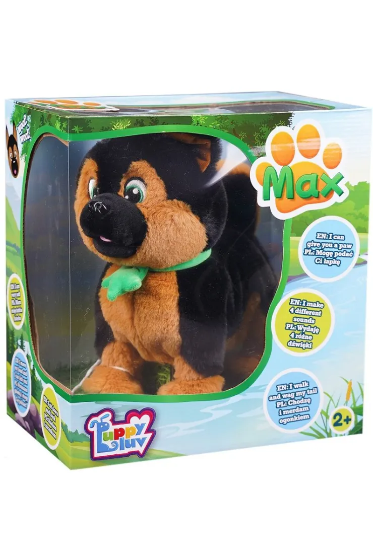 Interaktywny piesek Max niemiecki