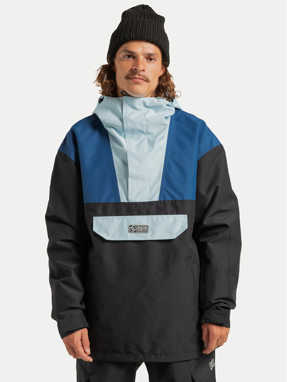 DC Shoes Kurtka snowboardowa Anorak ADYTJ03088 Czarny Reglan Fit