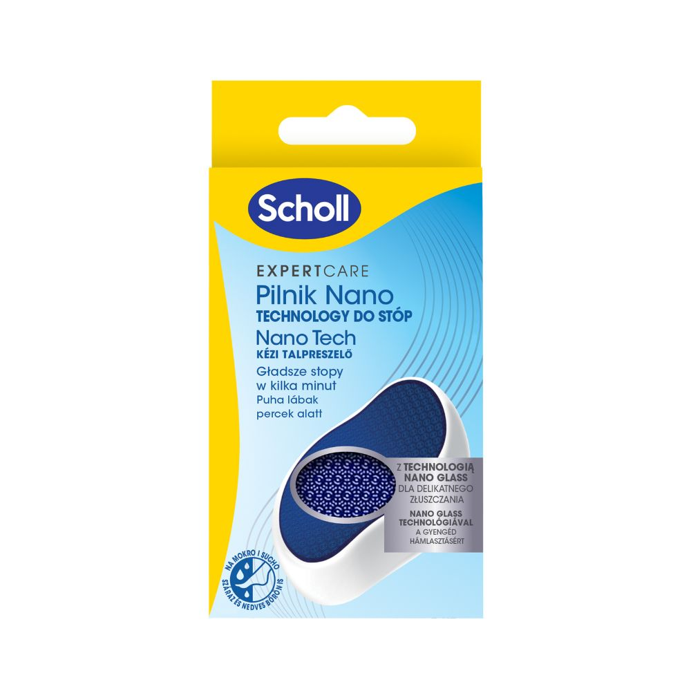 Scholl Nano Glass pilnik do twardej skóry 1 szt