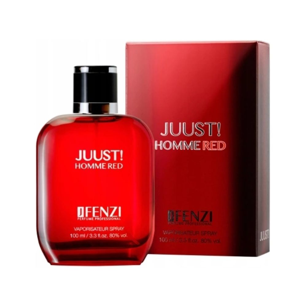 JFenzi Men Juust! Homme Red Woda perfumowana męska 100 ml