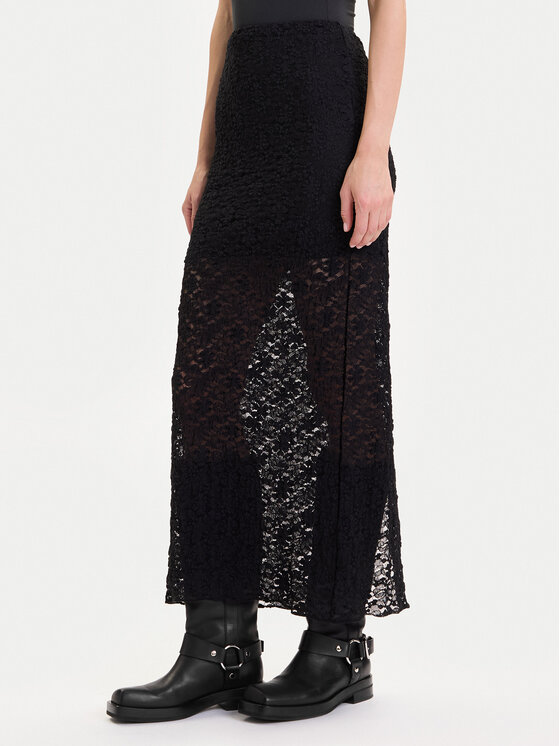 ONLY Spódnica ołówkowa Lorenza 15356174 Czarny Regular Fit