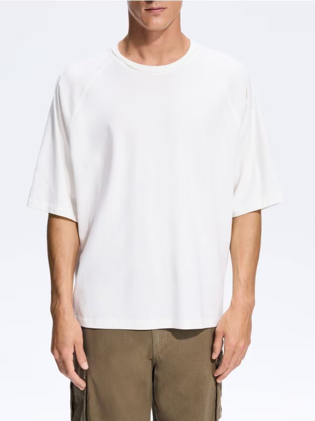 Reserved - T-shirt regular fit - biały