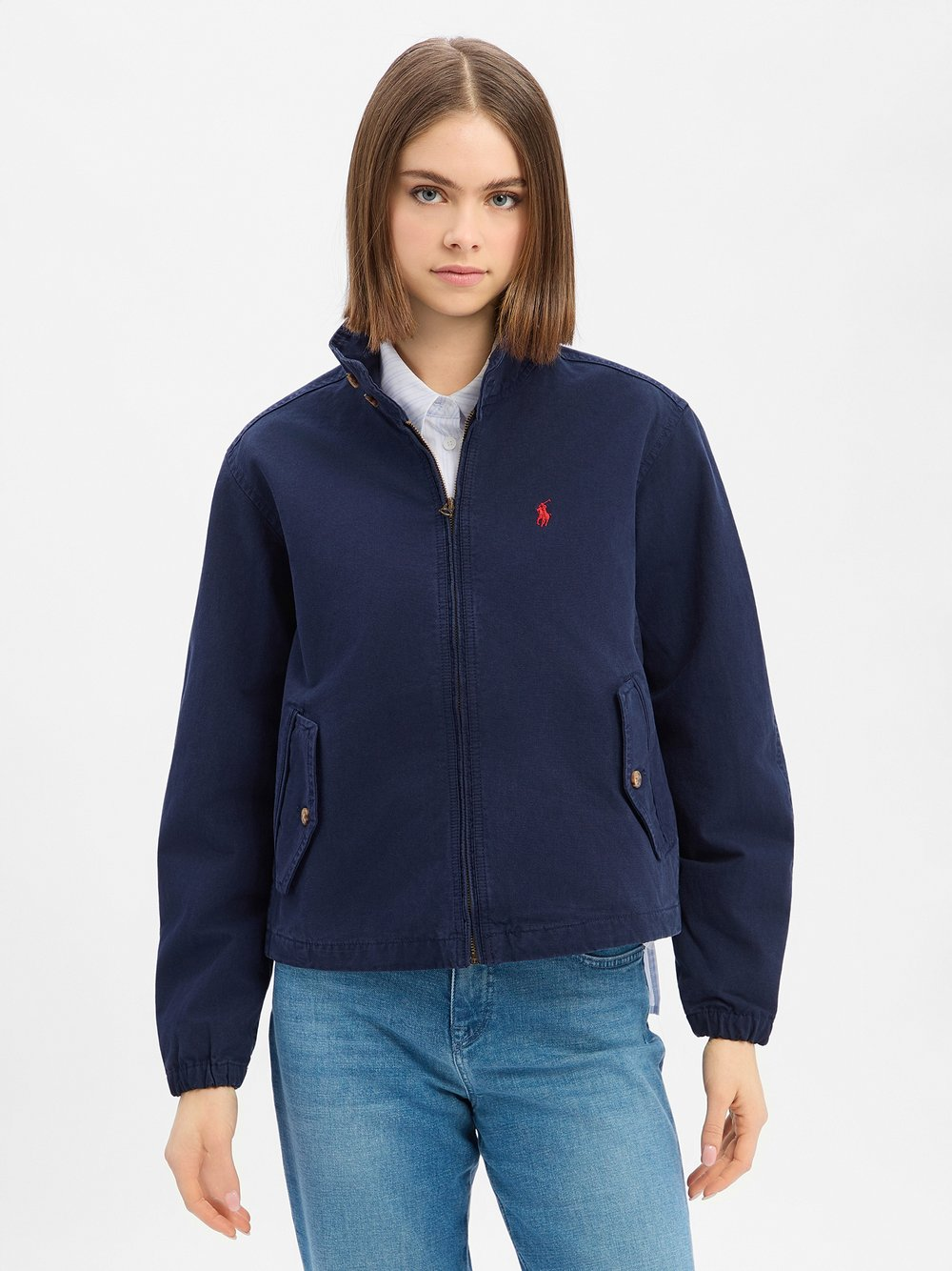 Polo Ralph Lauren Kurtka damska Kobiety Bawełna niebieski, XL
