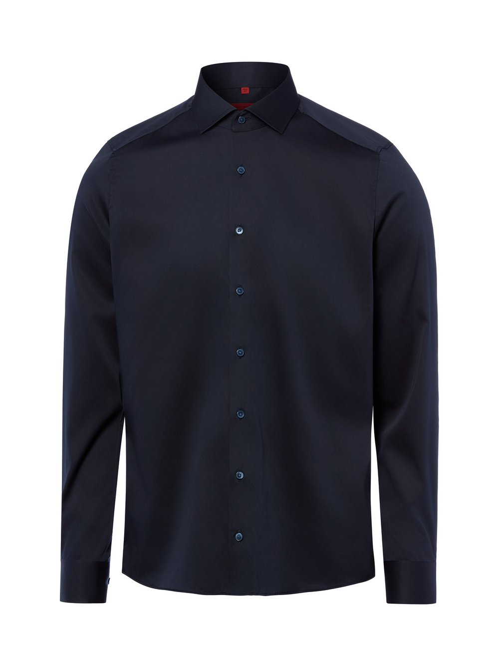 Finshley & Harding Męska koszula biznesowa - non-iron Mężczyźni Slim Fit Bawełna niebieski, 44