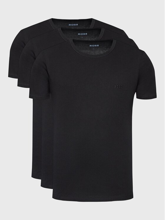 BOSS Komplet t-shirtów Classic 50475284 Czarny Regular Fit