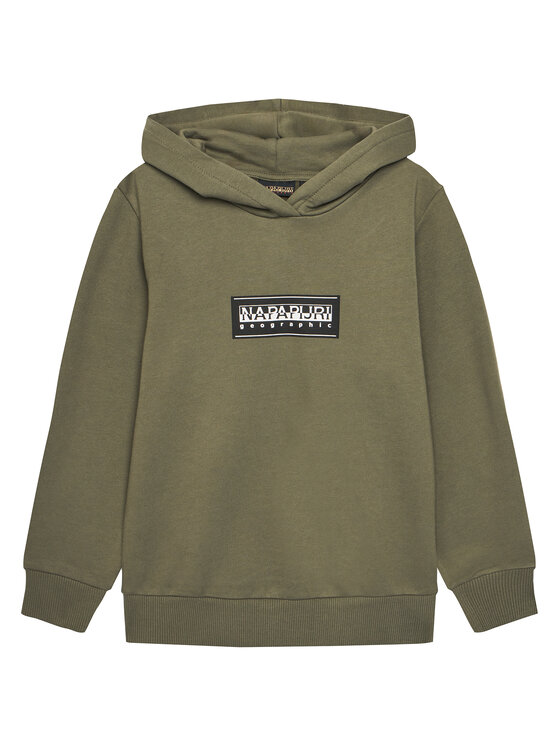 Napapijri Bluza B-Chamois NP0A4HY4 M Zielony Regular Fit