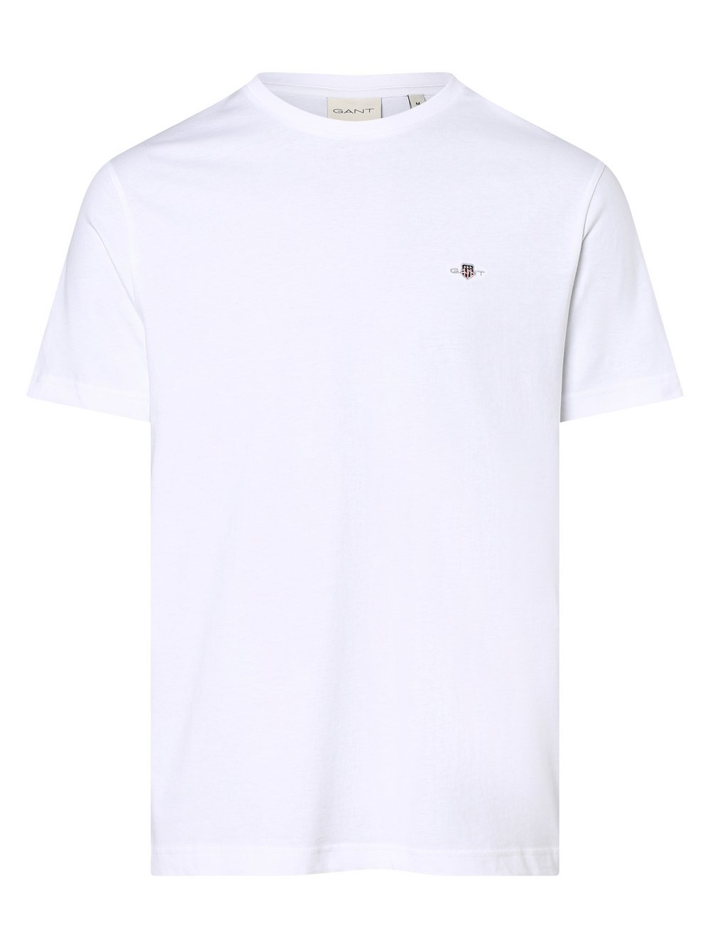 Gant T-shirt męski Mężczyźni Bawełna biały, XXL