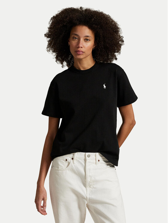 Polo Ralph Lauren T-Shirt 211967104002 Czarny Relaxed Fit