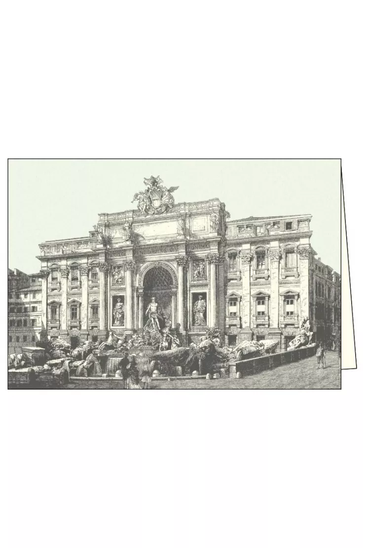 Karnet z kopertą ITW 002 Roma Fontana di Trevi miniaturka