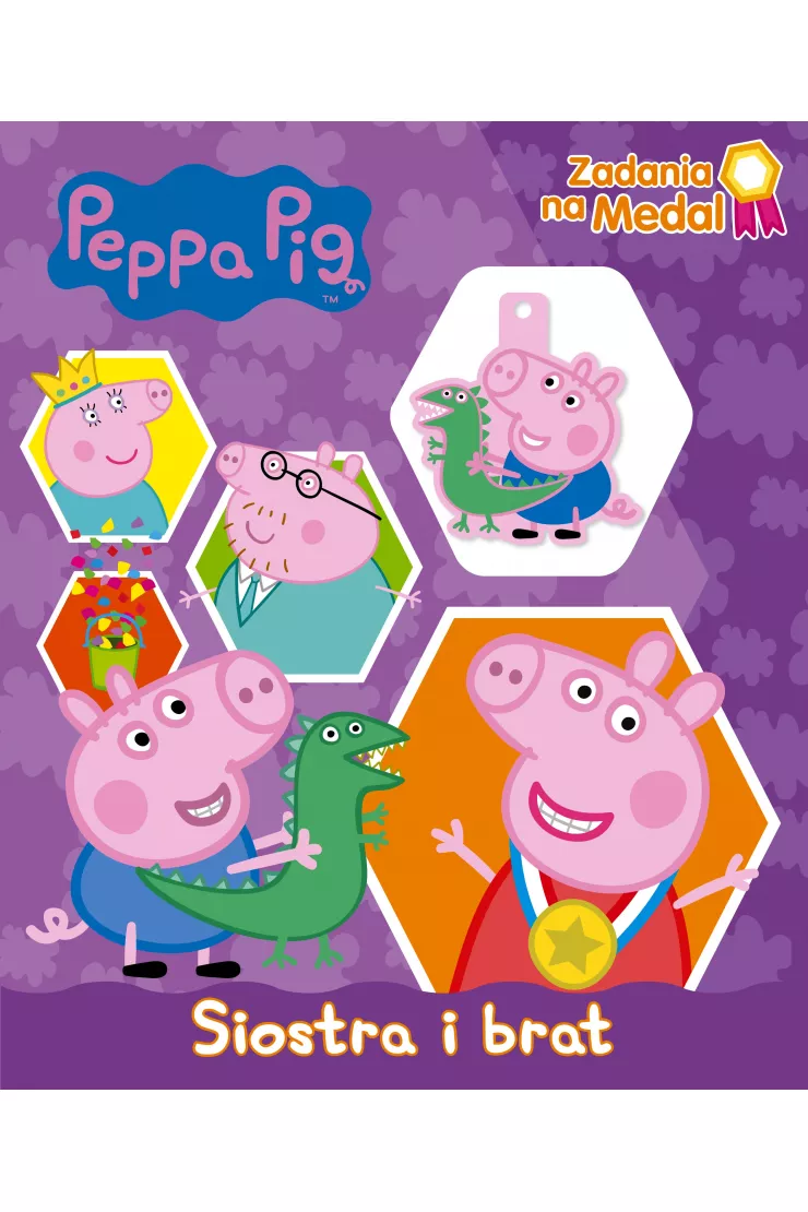 Peppa Pig. Zadania na medal. Siostra i brat