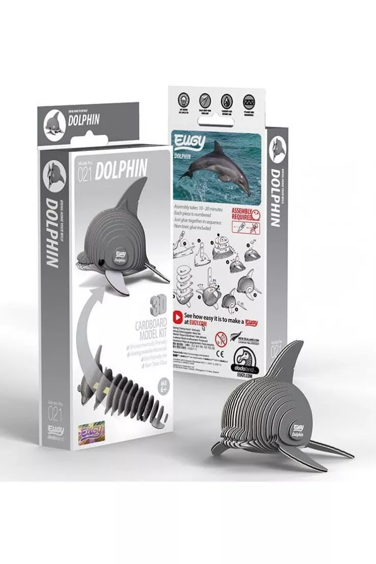 Delfin Eugy. Eko Układanka 3D