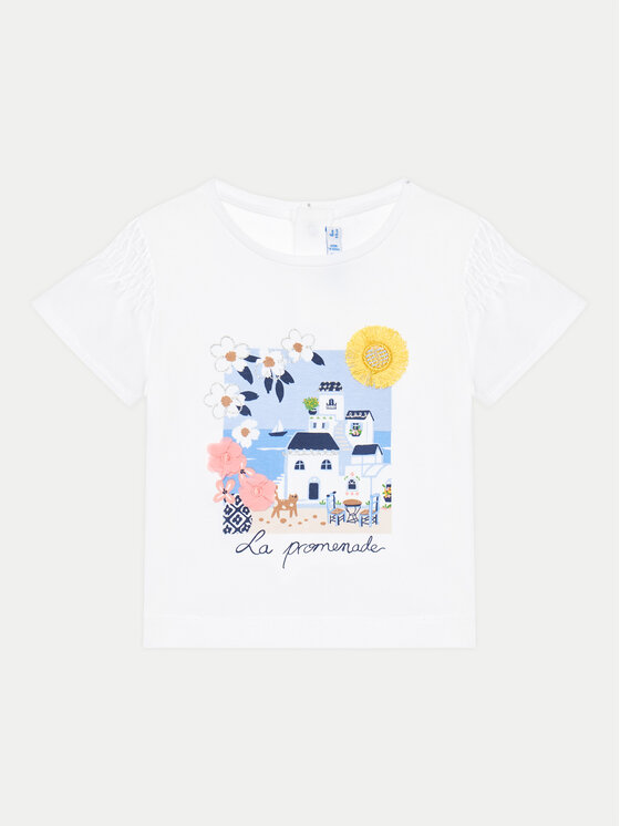 Mayoral Komplet t-shirtów 1011 Kolorowy Regular Fit