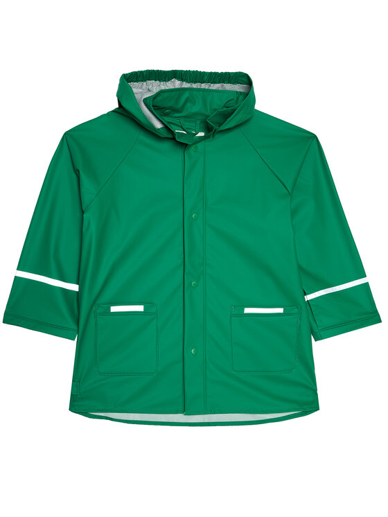 Playshoes Kurtka przeciwdeszczowa 408638 M Zielony Regular Fit