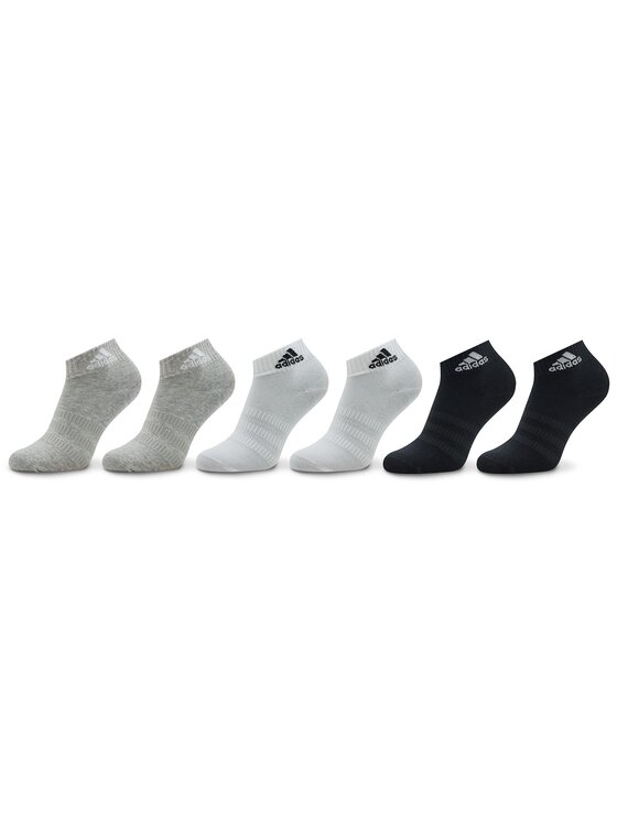 adidas Skarpety krótkie Thin and Light Sportswear Ankle Socks 6 Pairs IC1307 Szary