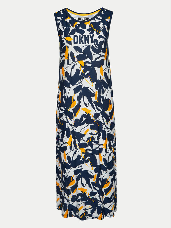 DKNY Koszula nocna YI60014 Granatowy Regular Fit