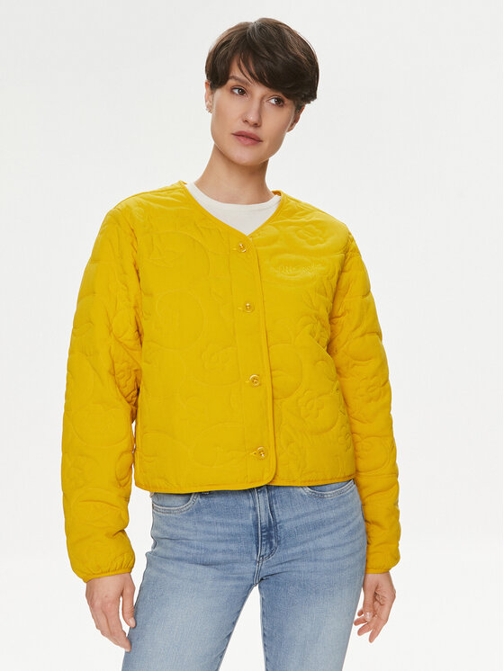 Wrangler Kurtka przejściowa 112351428 Żółty Relaxed Fit