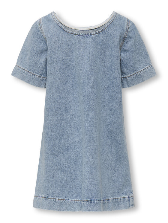 Kids ONLY Sukienka jeansowa Gigi 15345148 Niebieski Loose Fit