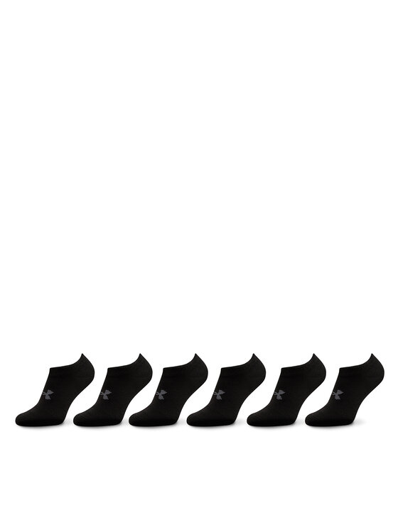 Under Armour Stopki Ua Essential No Show 6Pk 1382611-001 Czarny