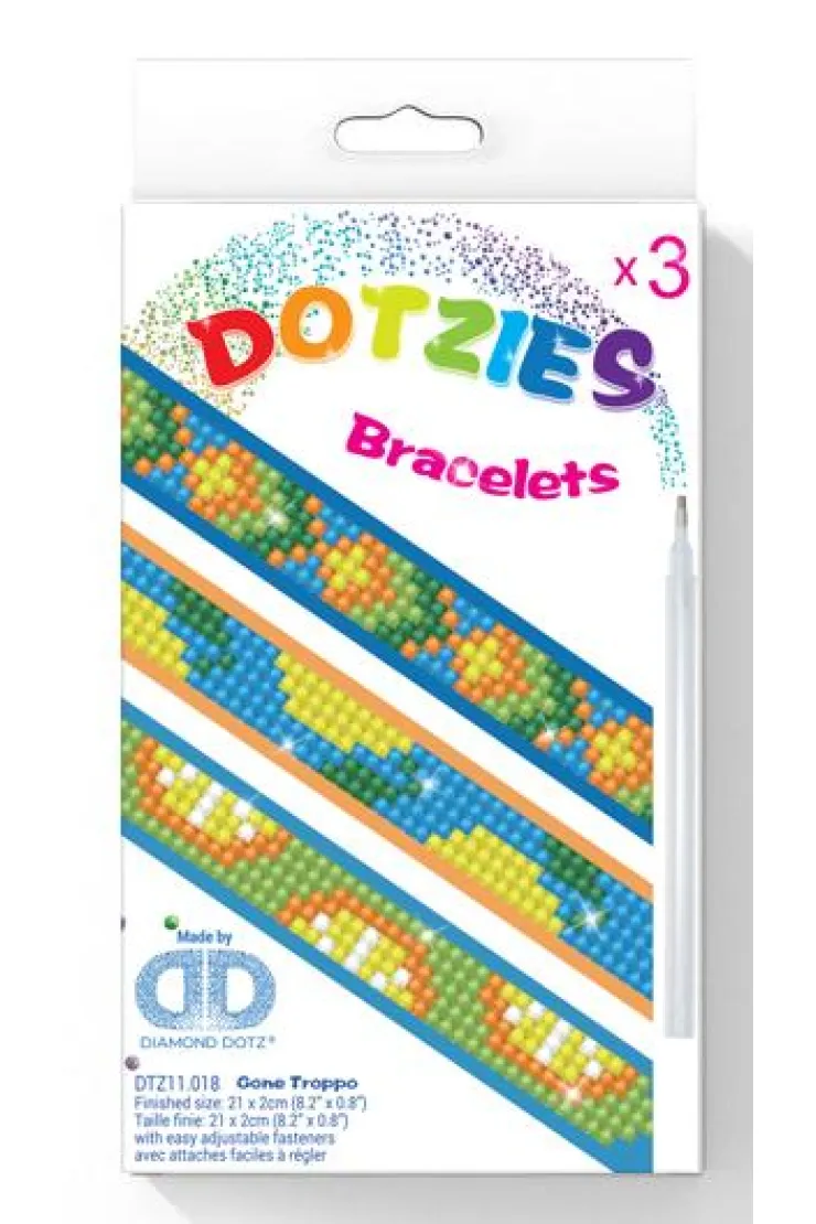 Diamond Dotz Gone Troppo Bransoletki