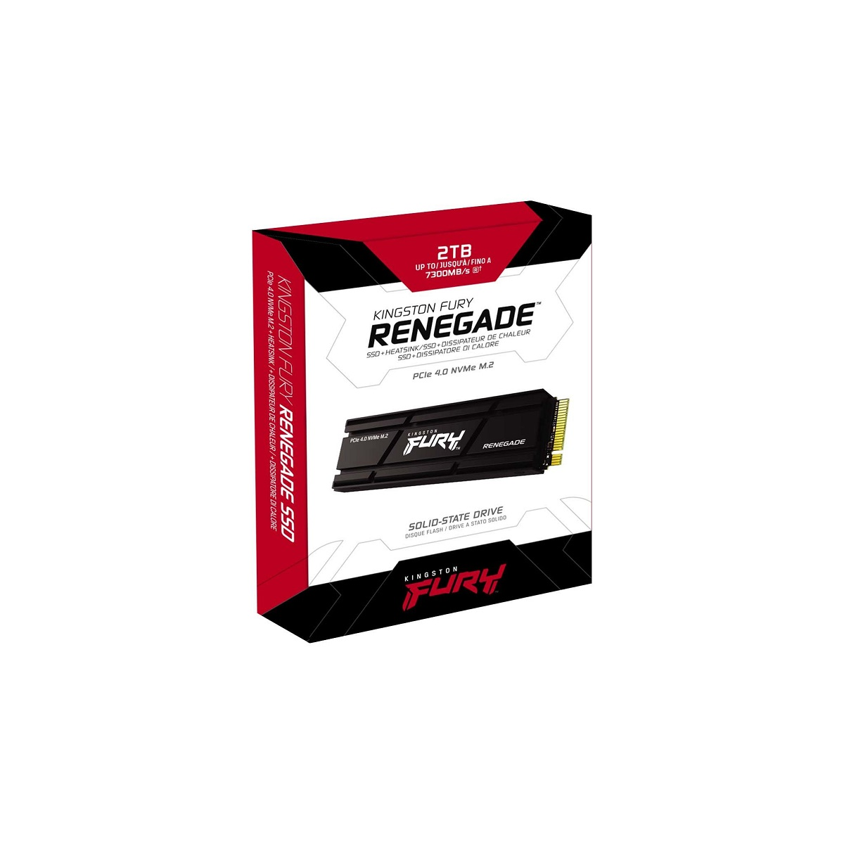 Dysk SSD Kingston Fury Renegade Heatsink 2TB M.2 PCIe Gen4 NVMe