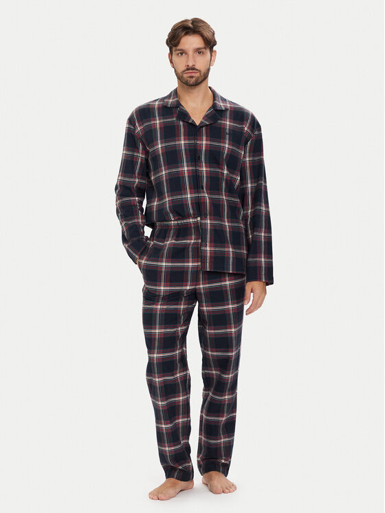 BOSS Piżama Holiday 50550756 Granatowy Regular Fit