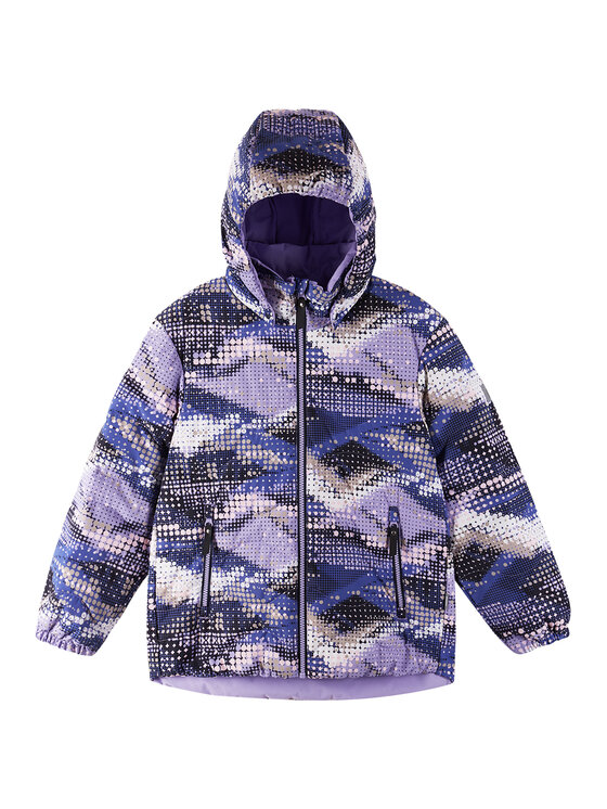Reima Kurtka puchowa Fossila 5100058C Fioletowy Regular Fit