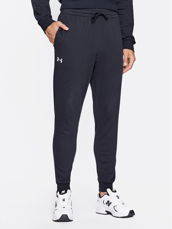 Under Armour Spodnie dresowe Ua Rival Fleece Joggers 1379774 Czarny Loose Fit