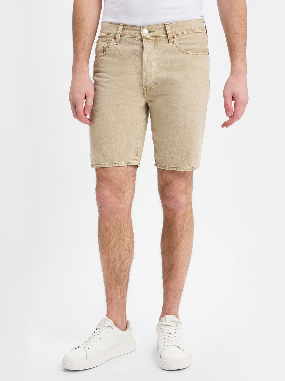 Levi's Szorty - 501 Mężczyźni Bawełna beżowy, 30