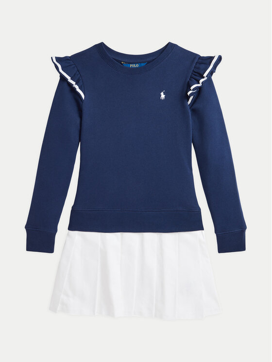 Polo Ralph Lauren Sukienka codzienna 313957742001 Granatowy Regular Fit