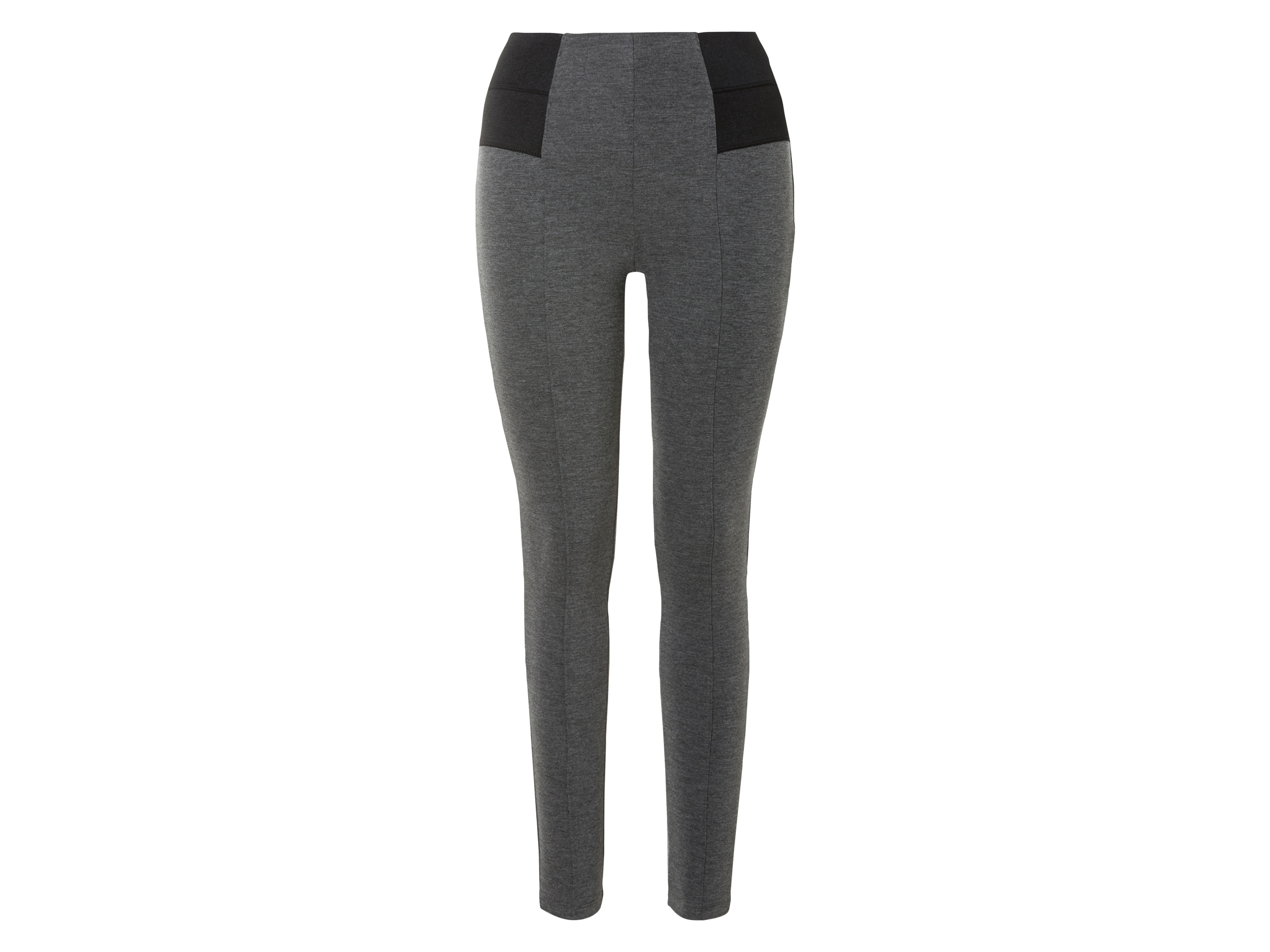 esmara® Jegginsy damskie modelujące z wysokim stanem (Szary, S (36/38))