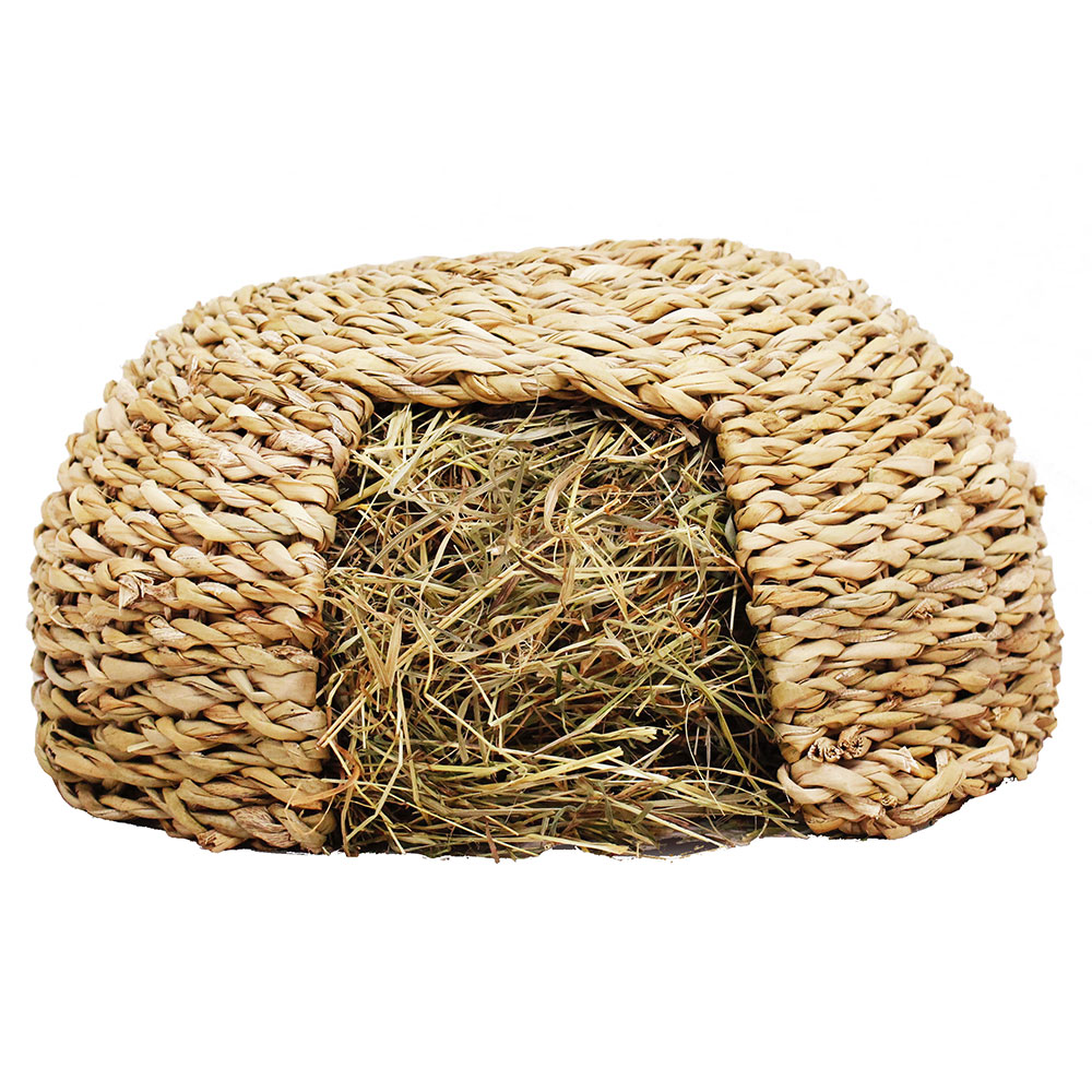 JR Farm igloo z siana, dla gryzoni -  310 g (średnie: 26 x 26 x 13 cm)