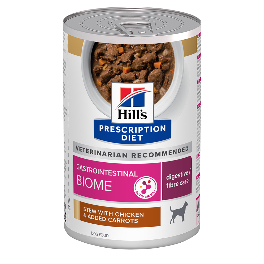Hill's Prescription Diet Gastrointestinal Biome Ragout, kurczak - 12 x 354 g