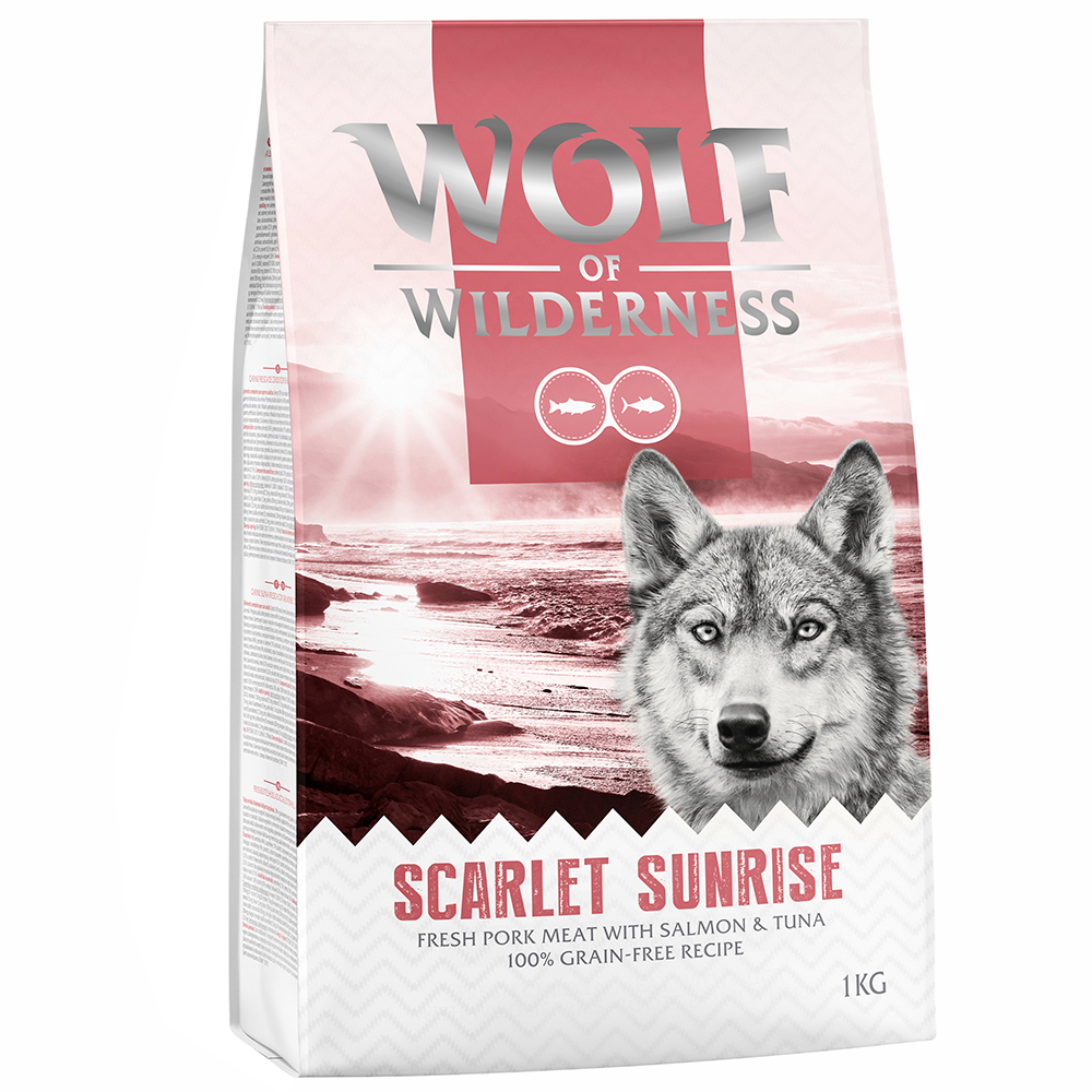 Wolf of Wilderness Adult "Scarlet Sunrise", łosoś i tuńczyk - 5 x 1 kg